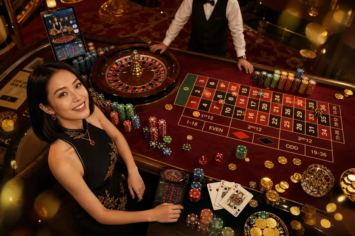 crown999 Casino pengalaman bermain baccarat live